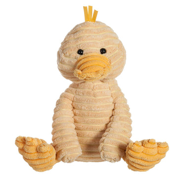 Apricot Lamb Toys Plush Corduroy Duck Soft Stuffed Animal Cuddly 9''