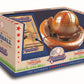 CHH 6140 4.5 Inch Wooden Baseball and Glove 3D Puzzle, Dark Wood Finish