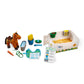 Melissa & Doug Feed & Groom Horse Care Play Set and Plush Toy