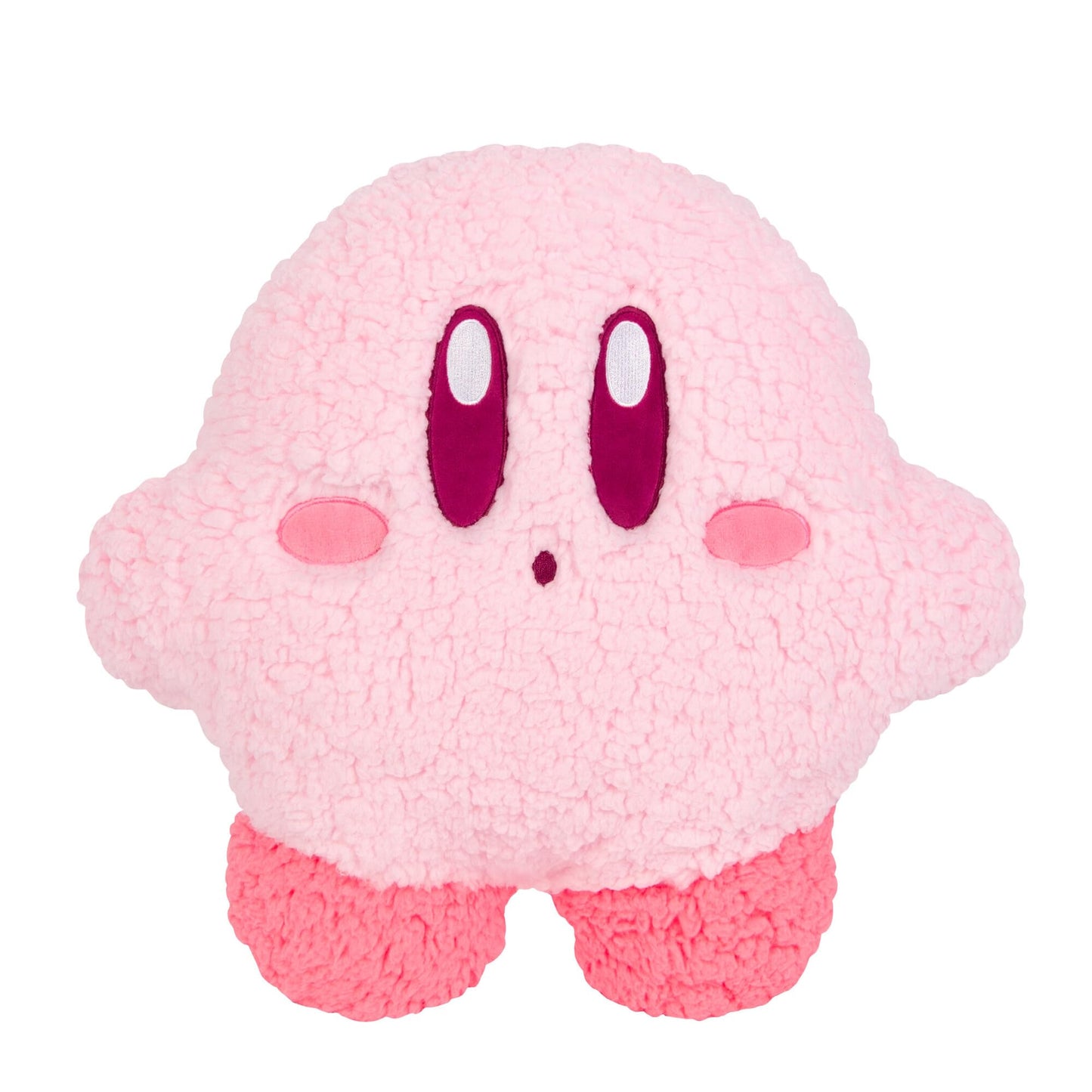 Tomy Mofulatto Kirby Plush - Flat Kirby Plush Figure with Fluffy Texture - Officially Licensed Collectibles and Gamer Decor - Video Game Gifts for Him