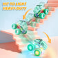 Beestech Light Up Dinosaur Toys for Toddlers 2-4, Monster Truck Toys for Kids 3-5, Push and Go Dinosaur Cars Toys for 2 3 4 5 6 Years Old Boys