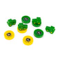 TOMY John Deere Checkers Board Game - Includes Themed Folding Board, Checkers, and Collectible Tractor Kings - Collectible Farm Toys and Strategy