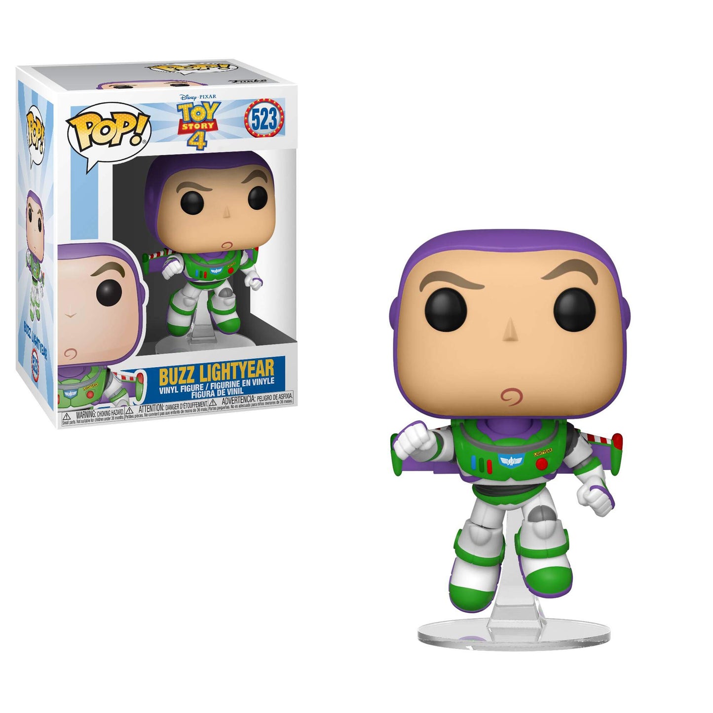Funko Disney: POP! Toy Story 4 Collectors Set 1 - Woody, Buzz, Alien, Jessie