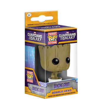 Funko Pocket POP! Keychain: Baby Groot - Guardians of The Galaxy Novelty Keyring - Collectible Mini Figure - Stocking Filler - Gift Idea - Official