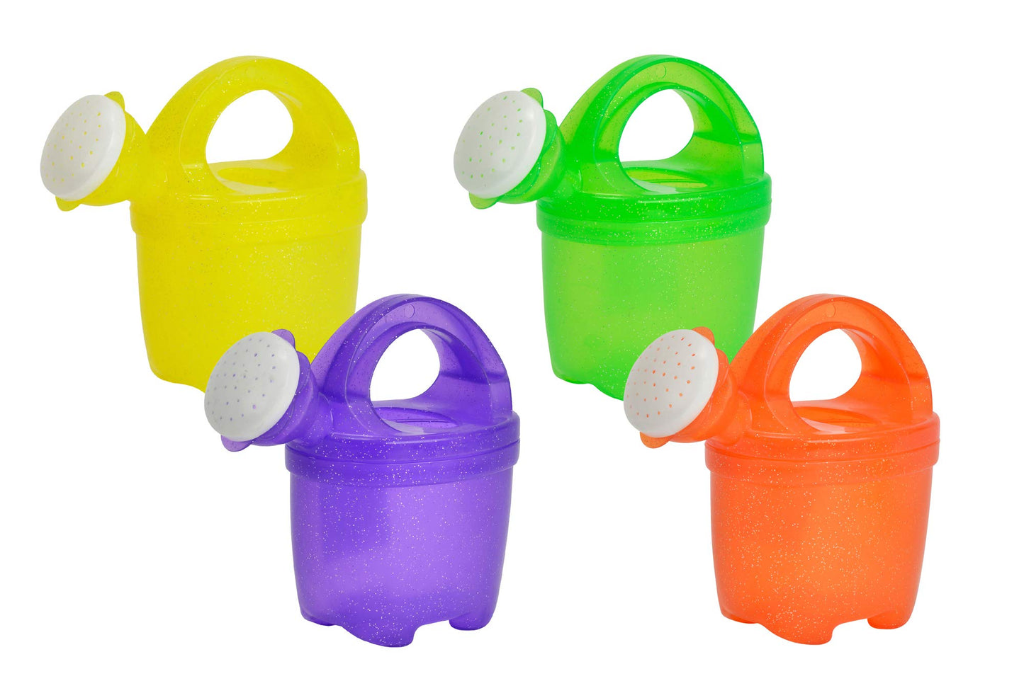Simba 107101668 Sandbox Toy, Small Watering can with Glitter, Assorted, 16 cm