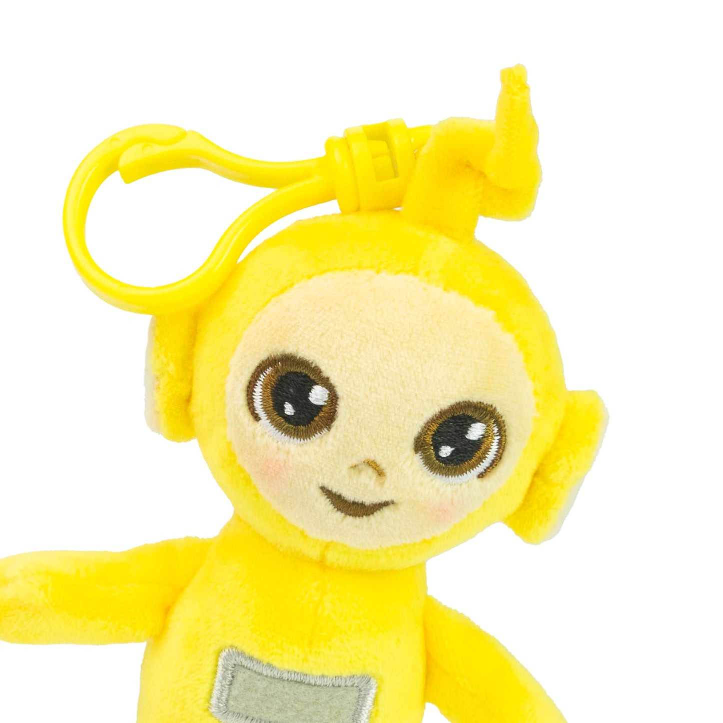 Teletubbies 4-Pack Set with Tinky Winky, Dipsy, Po, Laa Laa 4-inch Plush Clip-Ons