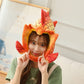 XIYUAN funny fish head hat- fish costume hat-Sea Animal Hats - Costume Hats -Funny Fun and Crazy Hats in Many Styles Red