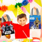 Star Wars Party Favor Bags for Kids Birthday 12 Pack Bundle