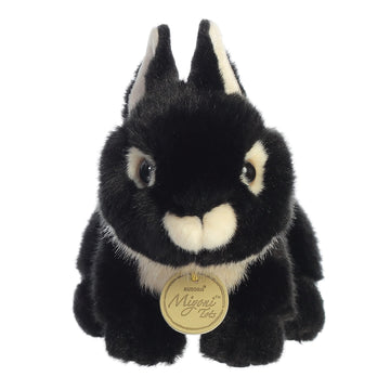 Aurora® Adorable Miyoni® Tots Netherland Dwarf Bunny Stuffed Animal - Lifelike Details Make a Cherished Companion - Perfect for Decorating Bedrooms or