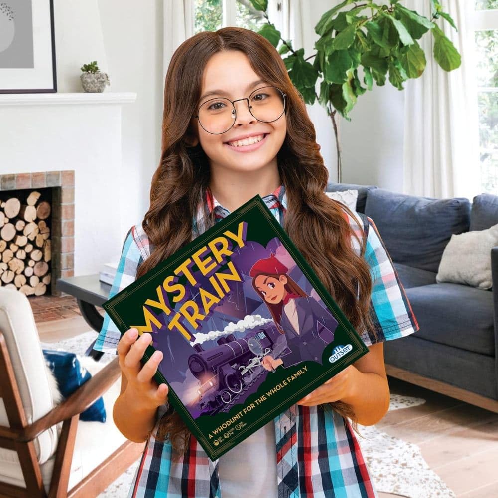 Mystery Train - A Game of Whodunit for the Whole Family - for 2 to 6 Players Ages 10 and up by Outset Media
