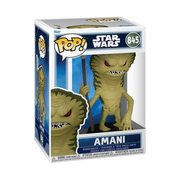 Funko Pop! Star Wars: Mandalorian & Grogu - Amani - Collectable Vinyl Figure - Gift Idea - Official Merchandise - Toys for Kids & Adults - Star Wars