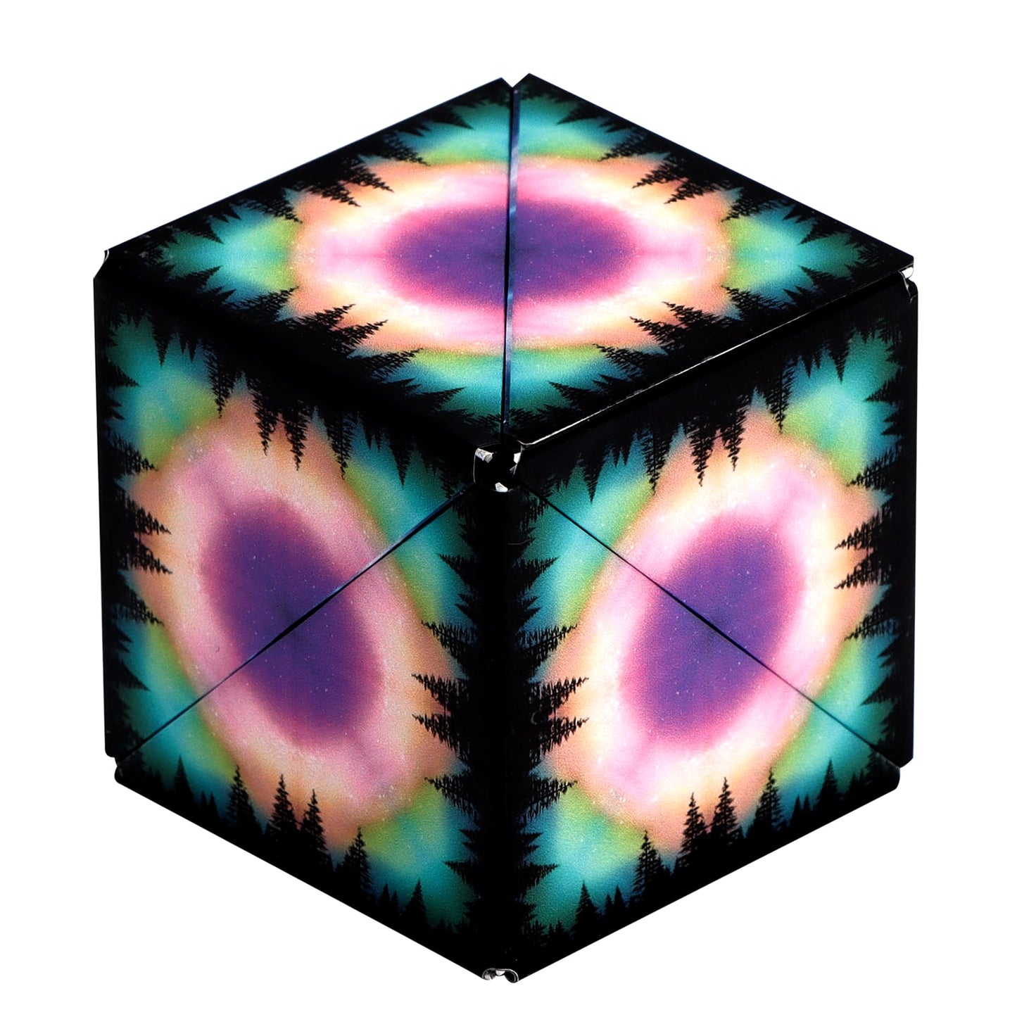 Shashibo DODECA Magnetic Puzzle Cube, Sensory Fidget Toy for Adults & Kids, Stress Relief Fidget Toy for All Ages, Cool Fidget Toys for Desk, Shape