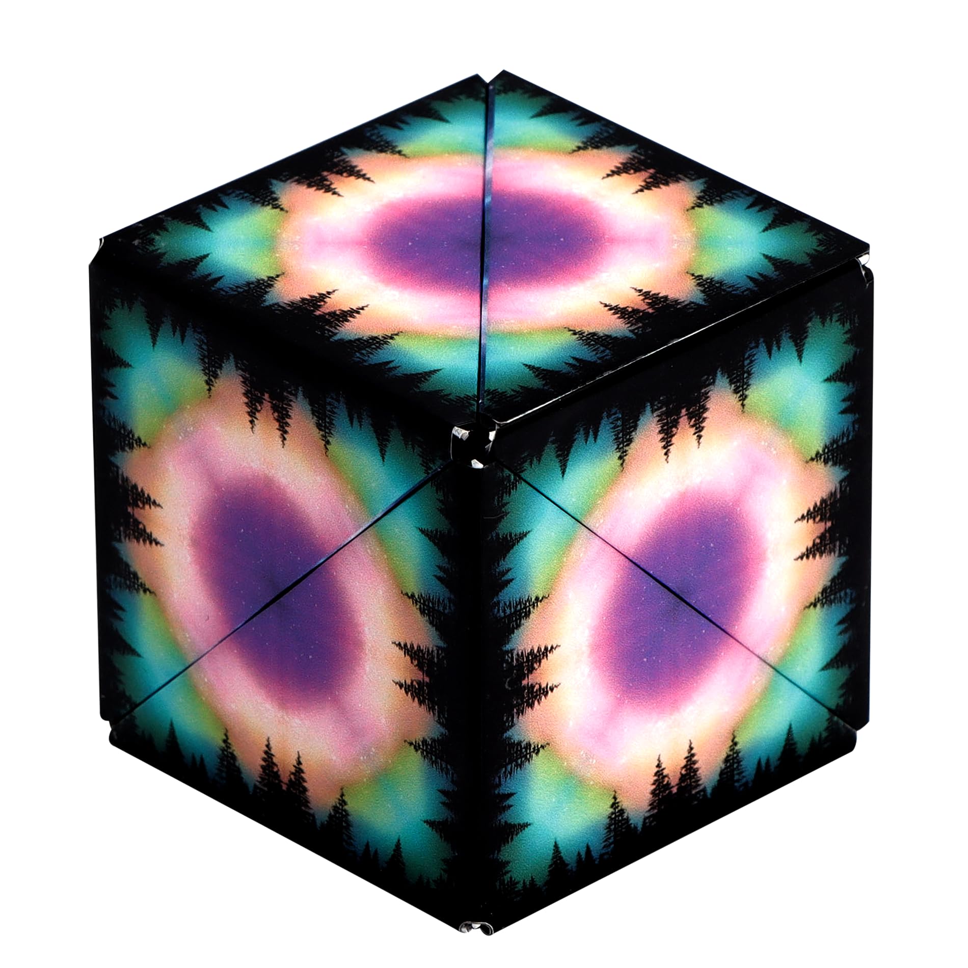Shashibo DODECA Magnetic Puzzle Cube, Sensory Fidget Toy for Adults & Kids, Stress Relief Fidget Toy for All Ages, Cool Fidget Toys for Desk, Shape