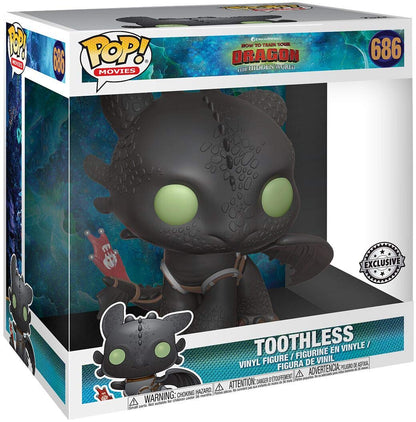 Funko POP Movies: How to Train Your Dragon 3 - Toothless 10 Inch