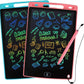 LCD Writing Tablet, 2 Packs Drawing Pads for Kids 3 4 5 6 Years Old 8.5 Inch Colorful Lines Doodle Scribble Boards Educational Toys for Boys Girls