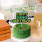 Turtle Cake Topper Anime Hero Happy Birthday Cake Topper Turtle Weapon Decorations for Birthday Party Decorations Party Supplies for Boys Girls