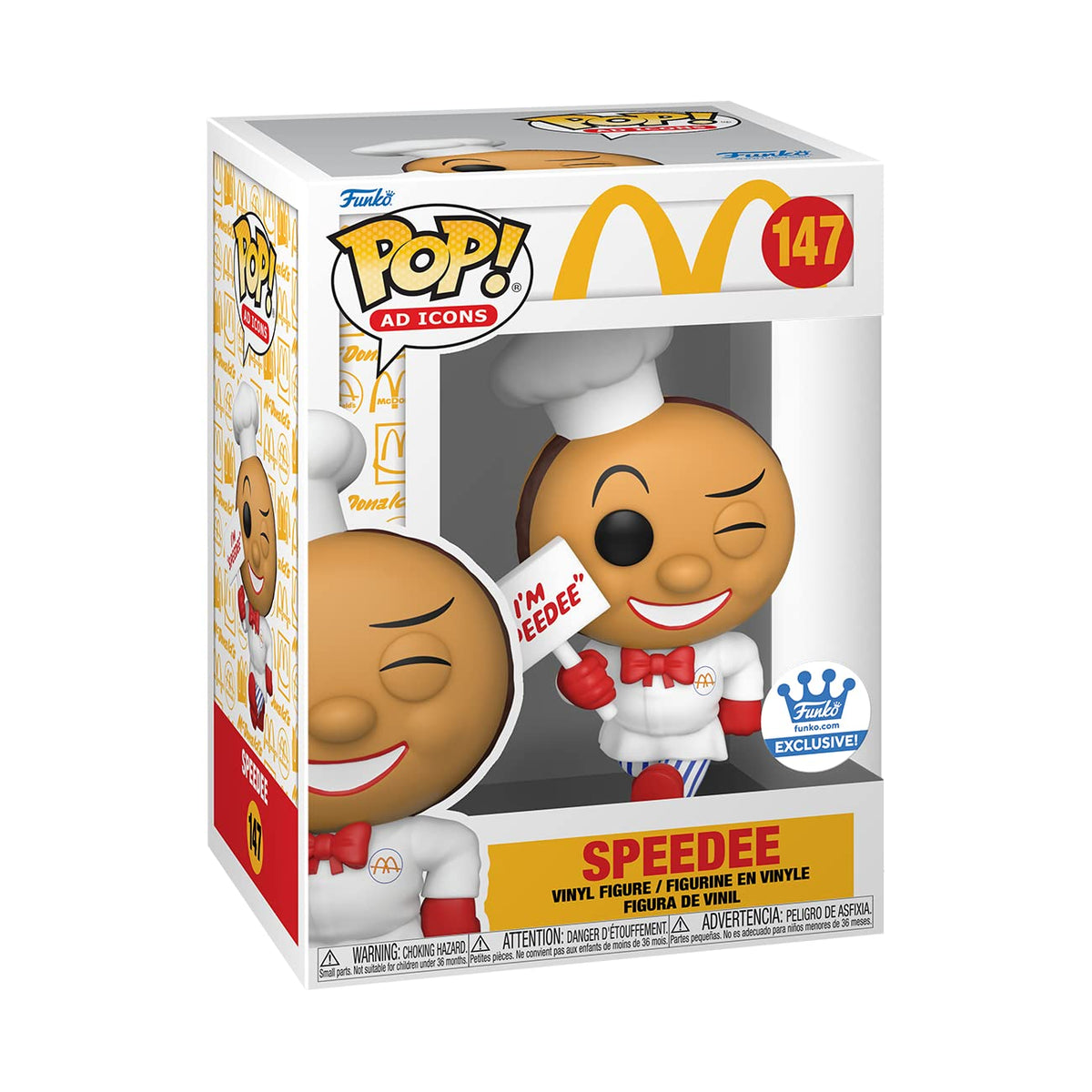 Funko Pop! Collectible Toy Figure -Speedee (McDonald's)