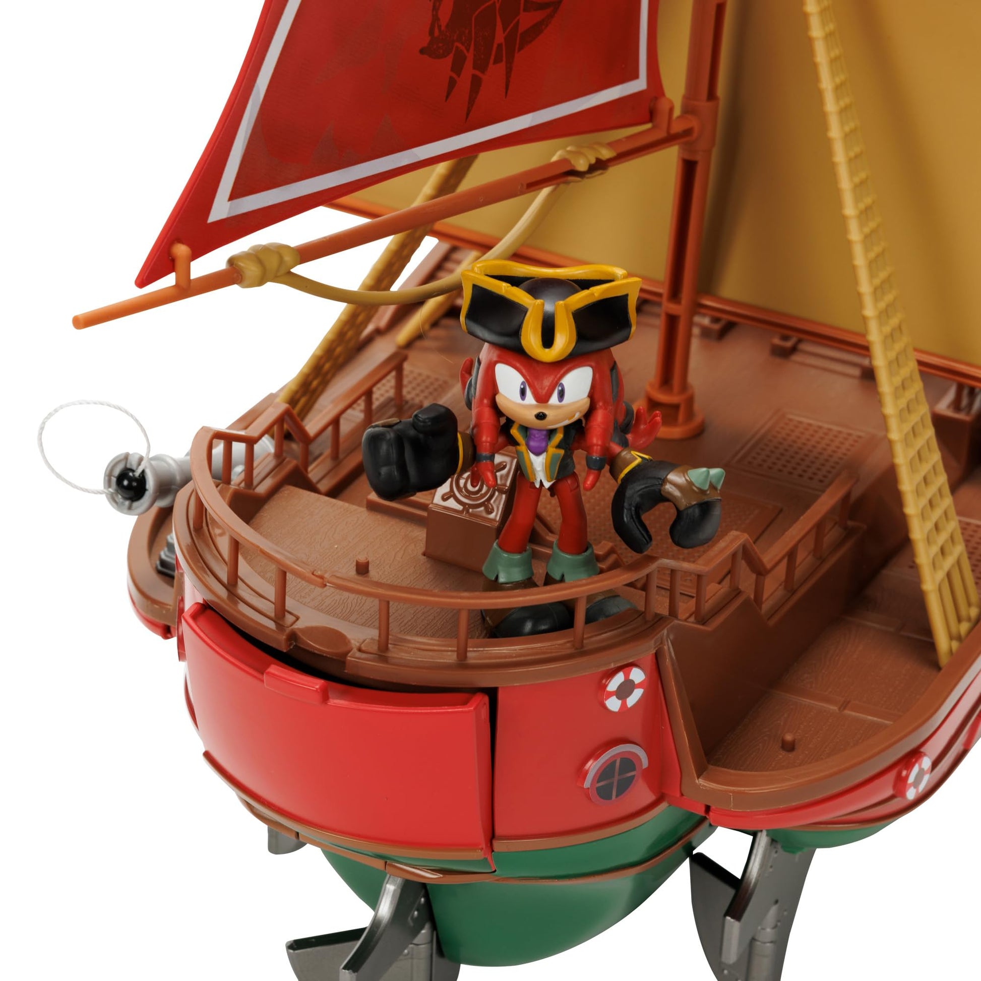 Sonic Prime 2.5" Action Figure Playset Pirate Ship