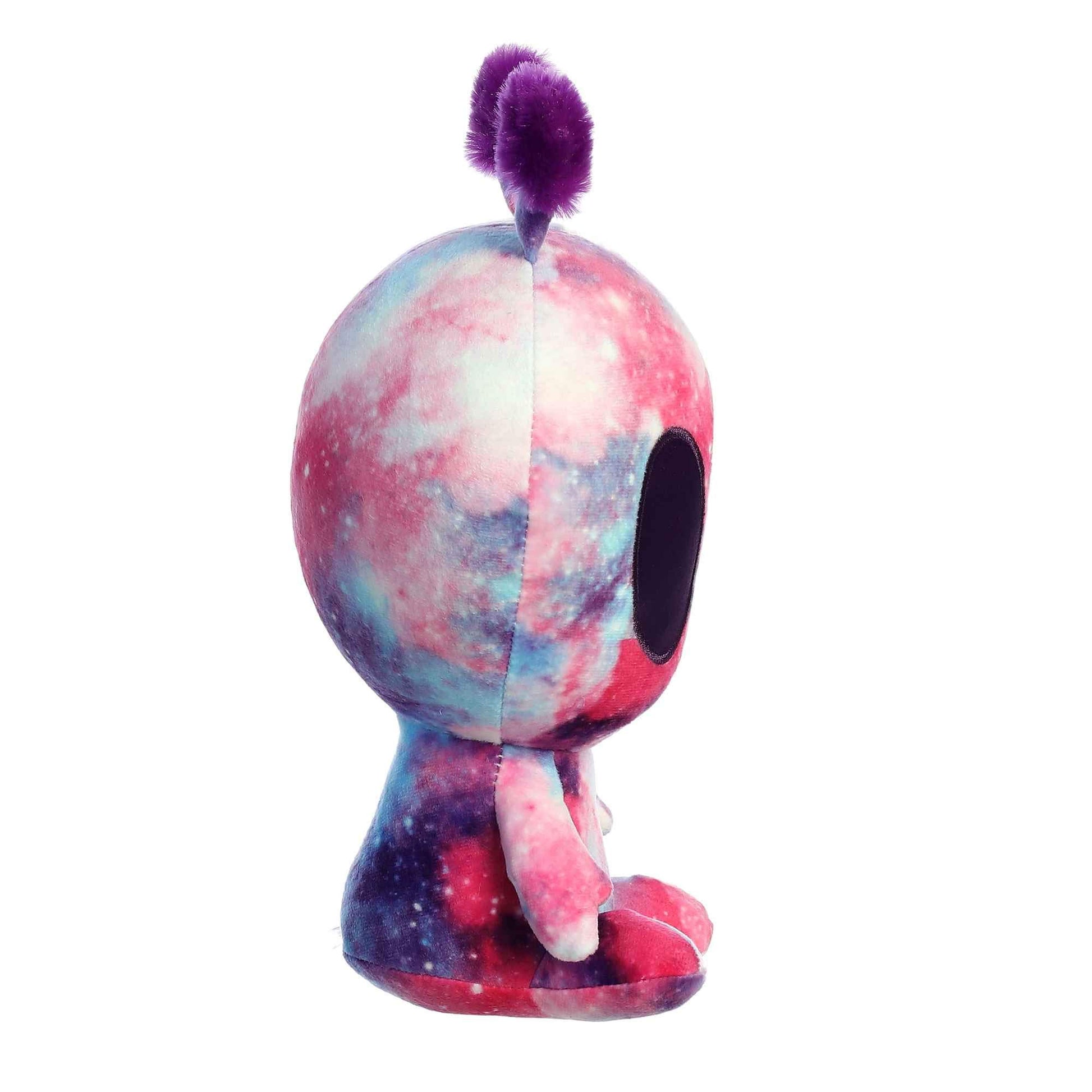 Aurora® Interstellar Galactic Cuties™ Cosmic Light Up Alien Stuffed Animal - Cosmic Companions - Illuminating Fun - Multicolor 8 Inches