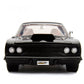 Jada Big Time Muscle 1:24 1970 Plymouth Road Runner Die-Cast Car, Toys for Kids and Adults (Black)