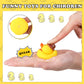 Deekin 24 Pcs Cowboy Rubber Ducks with Hat Western Mini Duckies for Wild West Party Favors Birthday Swimming Party Gift Favor,2.1 x 2 x 1.9 Inches