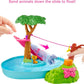 Barbie and Chelsea The Lost Birthday Splashtastic Pool Surprise Playset with Chelsea Doll (6-in), 3 Baby Animals, Slide, Zipline & Accessories, Gift