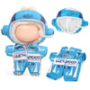 clbaby Clothes for 17cm Doll(No Doll), Cute Outfit with Racing Suit, Designer Fashion Set for 15-17cm Specific Body Type | Not for Chubby/Full-Figured