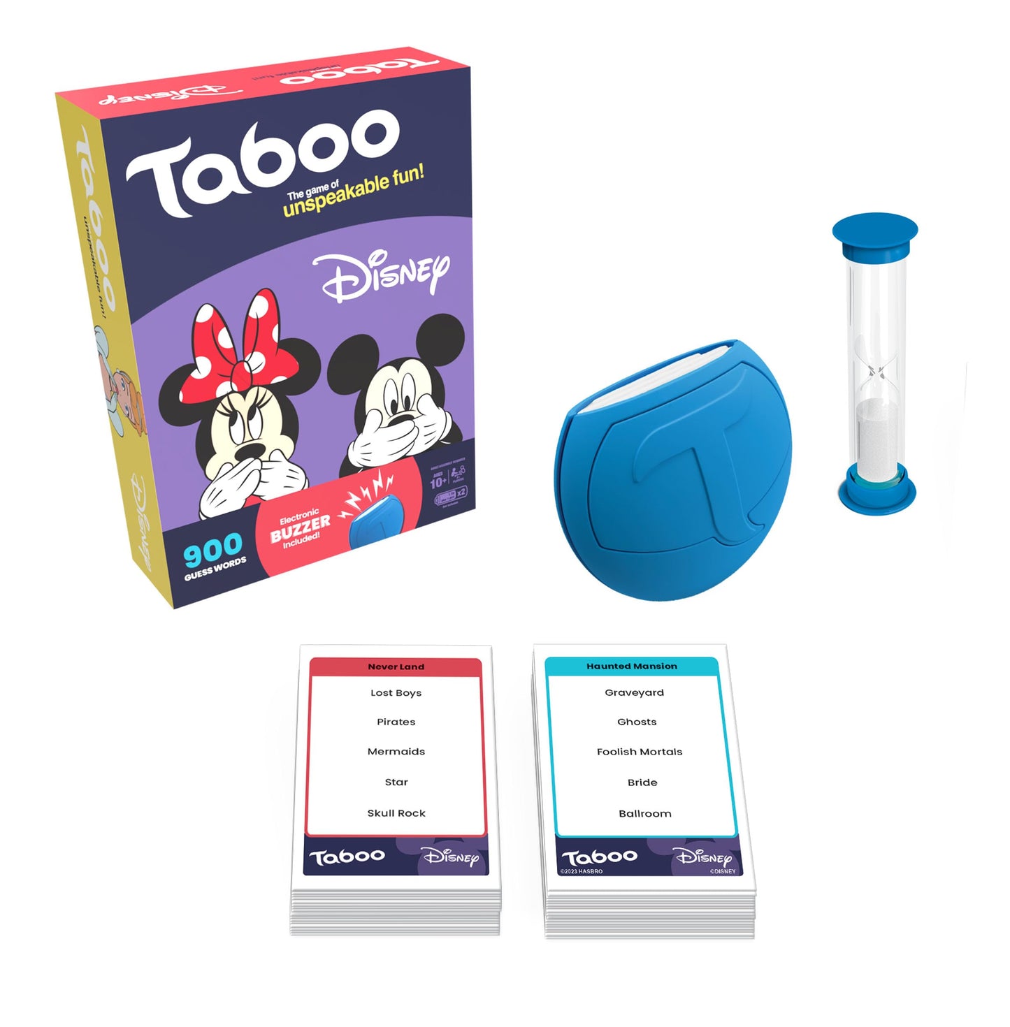 Taboo: Disney Edition Party Board Game | Family Guess Word Game | Officially Licensed Merchandise | Game for 2 Players or More | Perfect for Fans |