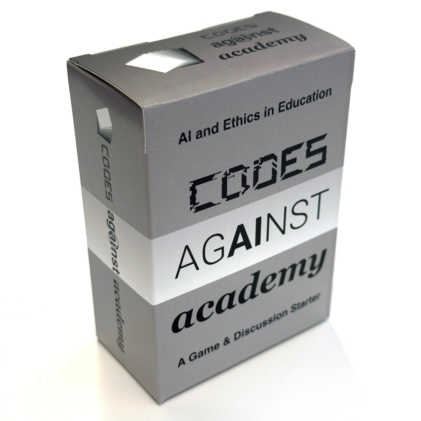 Codes Against Academy: AI and Ethics in Education Discussion Card Deck - Discussion Starter and Tier List Training Exercise for AI in Schools -