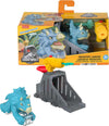 Fisher-Price Imaginext Jurassic World Launcher Set with 4.25-inch Chomping Toy Triceratops Dinosaur, Blaster & Food Projectile