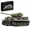 JYLWSMHU Military Tiger Heavy Tank Building Blocks Set Army Military Vehicles Model Kits Highly Detailed WW2 Style Heavy Tank Set for Building