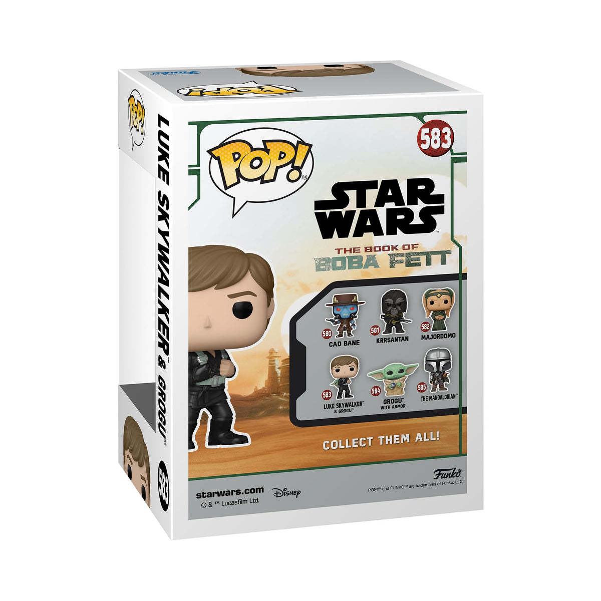 Funko POP! Star Wars: The Book of Boba Fett - Luke Skywalker (Training)