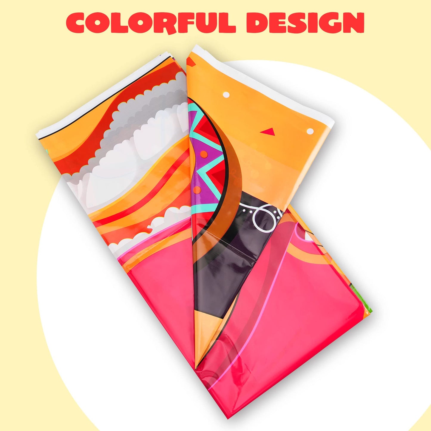 JOYIN Cinco de Mayo Fiesta Couple Photo Door Banner for Party Supplies, Mexican Photography Backdrop Decoration, Mexican Theme Photo Booth Background
