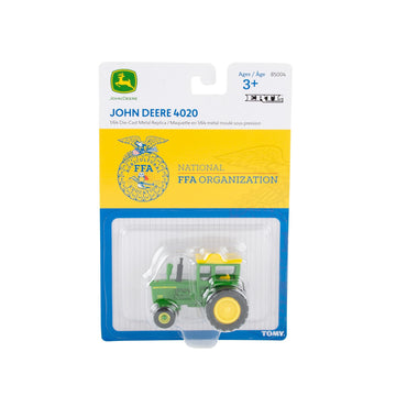TOMY John Deere LP86734 1/64 4020 Tractor with FFA Logo | Die-Cast Collectible Model