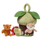 Lambs & Ivy Treehouse Soft Plush Interactive Play Set with Stuffed Animal Toys