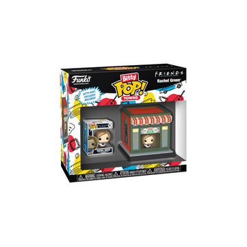 Funko Pop! Bitty Town: Friends - Rachel Green and Central Perk - TV Collectable - Gift Idea - Toys for Kids & Adults