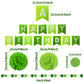 Recosis Green Birthday Decorations, Party Decorations Happy Birthday Decorations with Banner for Women Boys Girls Dinosaur Safari Party Decorations