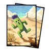 MTG Card Sleeves(Cactus Black Lotus) Art Card Sleeves Deck Protector, Clear Front & Matte Back, Smooth Shuffle (100 Sleeves)
