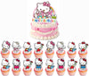 25pcs Children Cake Toppers Cupcake Toppers Cake Decorations,Children Birthday Party Supplies Decorations (5)
