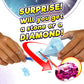 JA-RU Real Diamond Mine Gemstone Dig Kit (2 Packs) Mystery Rock, Minerals, and Gems for Kids | Break Your Own Geodes and a Chance to Get 1 Real