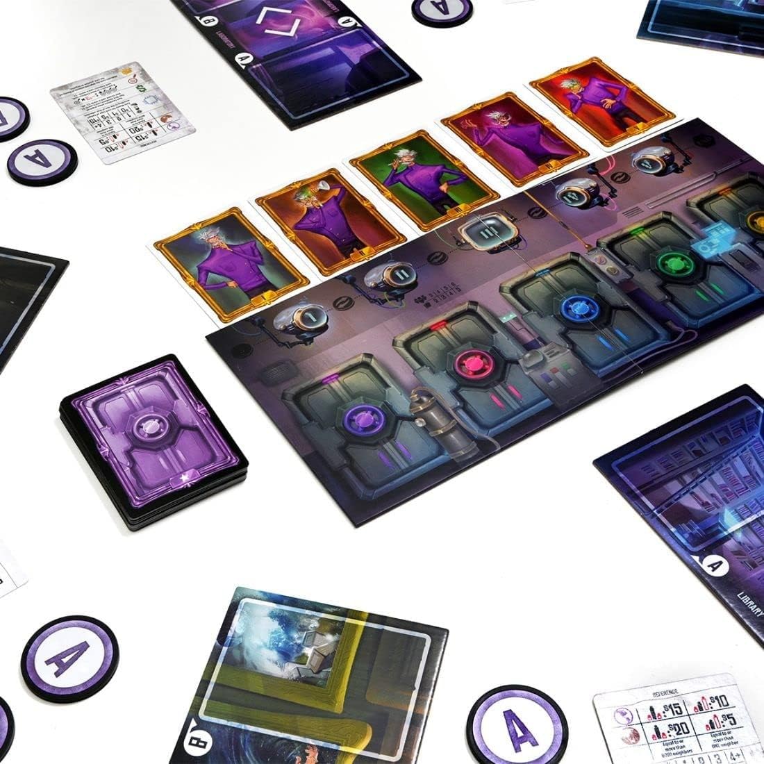 Bequest Board Game | WizKids | Divide-the-Loot Card Game by Marek Tupy