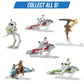 Star Wars Micro Galaxy Squadron Series 6 (6 Pack) Mystery Blind Box - Get Six 2.5" Vehicle or 1" Mini Figure - Officially Licensed - Authentic