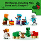 LEGO Minecraft Advent Calendar 2025 Building Toy - Kids Holiday Countdown Set for Boys & Girls, Ages 7+ - 24 Buildable Surprises & 8 Minifigures