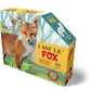 Madd Capp LiL' FOX 100 Piece Jigsaw Puzzle For Ages 5+ - 4001 - Unique Animal-Shaped Border, Poster Size when completed, Puzzle Pieces Are Oversized