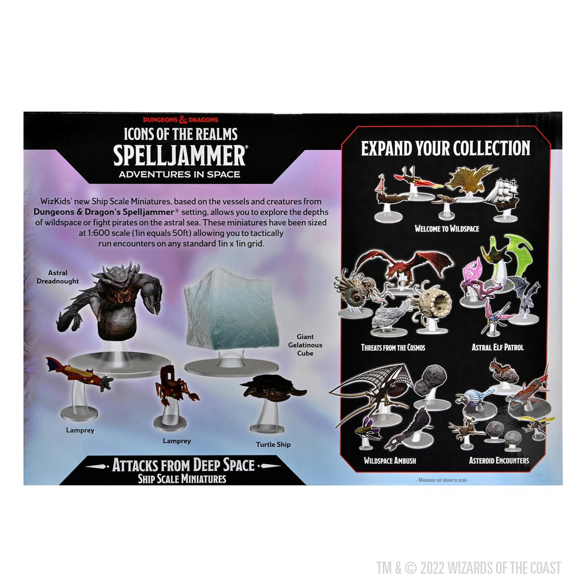 WizKids D&D Icons of The Realms: Ship Scale - Attacks from Deep Space