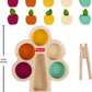 Fisher-Price Wood Montessori Sorting Tree Learning Activity