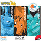 Buffalo Games - Pokemon - Blastoise, Charizard, and Venusaur Graffiti - 400 Piece Jigsaw Puzzle for Families - Precision-Cut Pieces, Beautiful Artwork