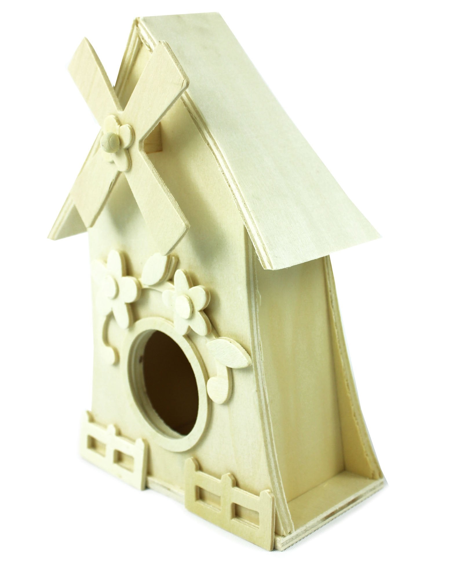 MasterPieces Works of Ahhh Windmill Birdhouse Large Wood Paint Kit