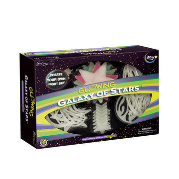 Great Explorations Galaxy Of Stars by University Games | Glow-in-the-Dark Stars, Planets, Moons, and Celestial Shapes | Comes with 302 Decorative Glow