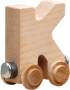 NameTrains Clear Finish Letter Car - Made in USA (K)